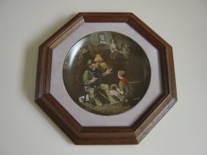 The Old Scout ,Heritage Collector Plate Series.JPG