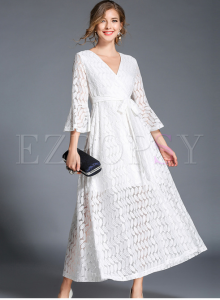 2017-08-22 16_35_24-White V-neck Flare Sleeve Lace Maxi Dress _ Ezpopsy.com - Internet Explorer.png