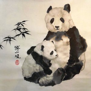 创201710713熊猫母子20.7-19.7厘米.jpg