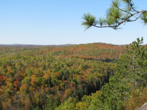 Lookout Trail悬崖顶的景色2-Algonquin Park.jpg