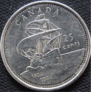 Quarter-2004-01-Commemorating the 400th anniversary of European settlement of St Croix Island.jpg